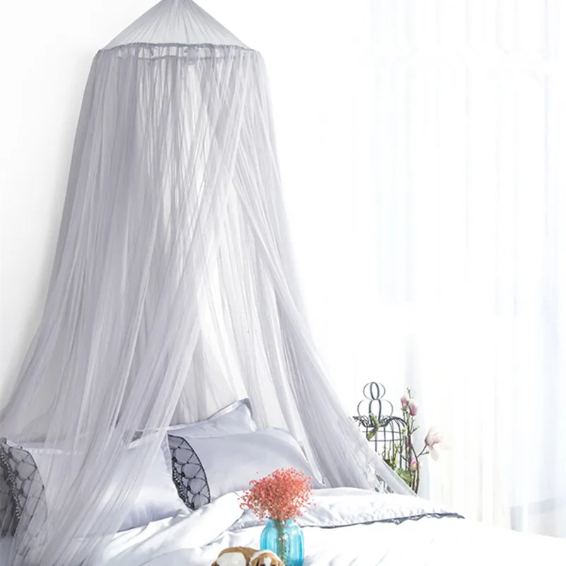 Drop Shipping Baby Bed Canopy Curtain Around Dome Mosquito Net