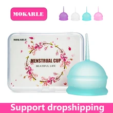 

High quality silicone menstrual cup feminine hygiene lady cup prevent side leakage period cup collector menstrual vigin care