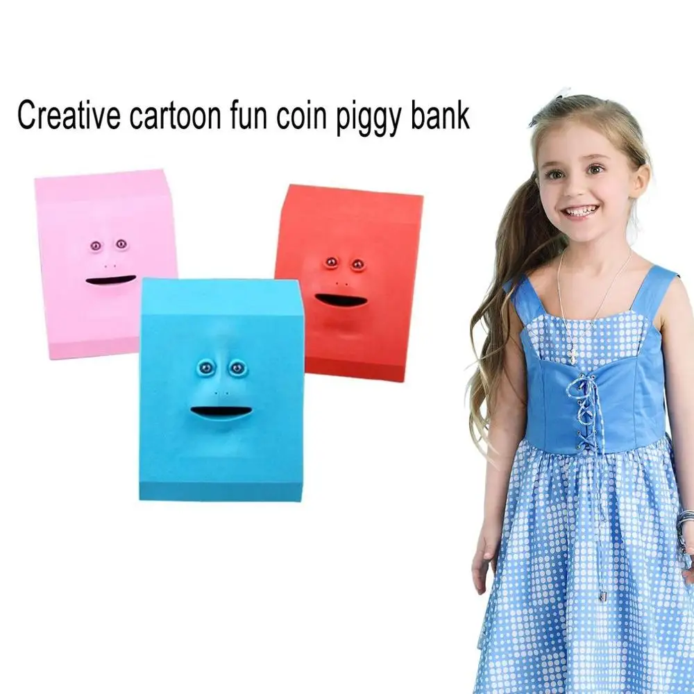 Fancy Creative Face Eating Money Piggy Bank Add To My Cart