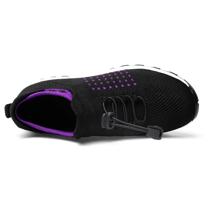 Brand Sport Shoes Women Toning Shoes Black Outdoor Mesh Platform Wedge Sneakers Fashion Shape Breathable Thick Sole Sneakers