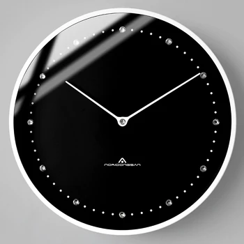 

Simple Nordic Wall Clock Modern Design Silent Minimalist Living Room Wall Clock Unique Mute Horloge Murale Home Decor JJ60WC