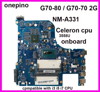 

Fit FOR Lenovo G70-80 Z70-80 G70-70 AILG1 NM-A331 Laptop Motherboard W/celeron cpu 2G DDR3L tested working