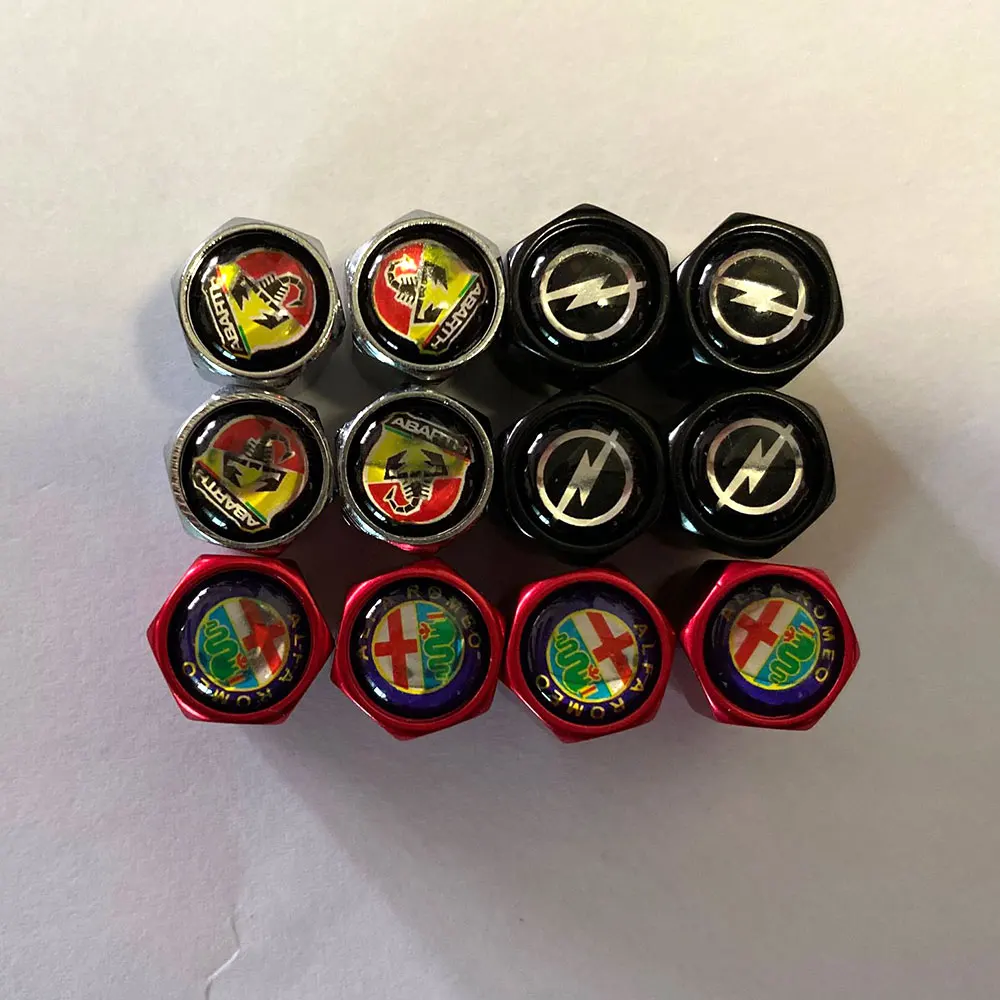 4pcs For Alfa romeo fiat opel Peugeot saab Land rover Car Accessories