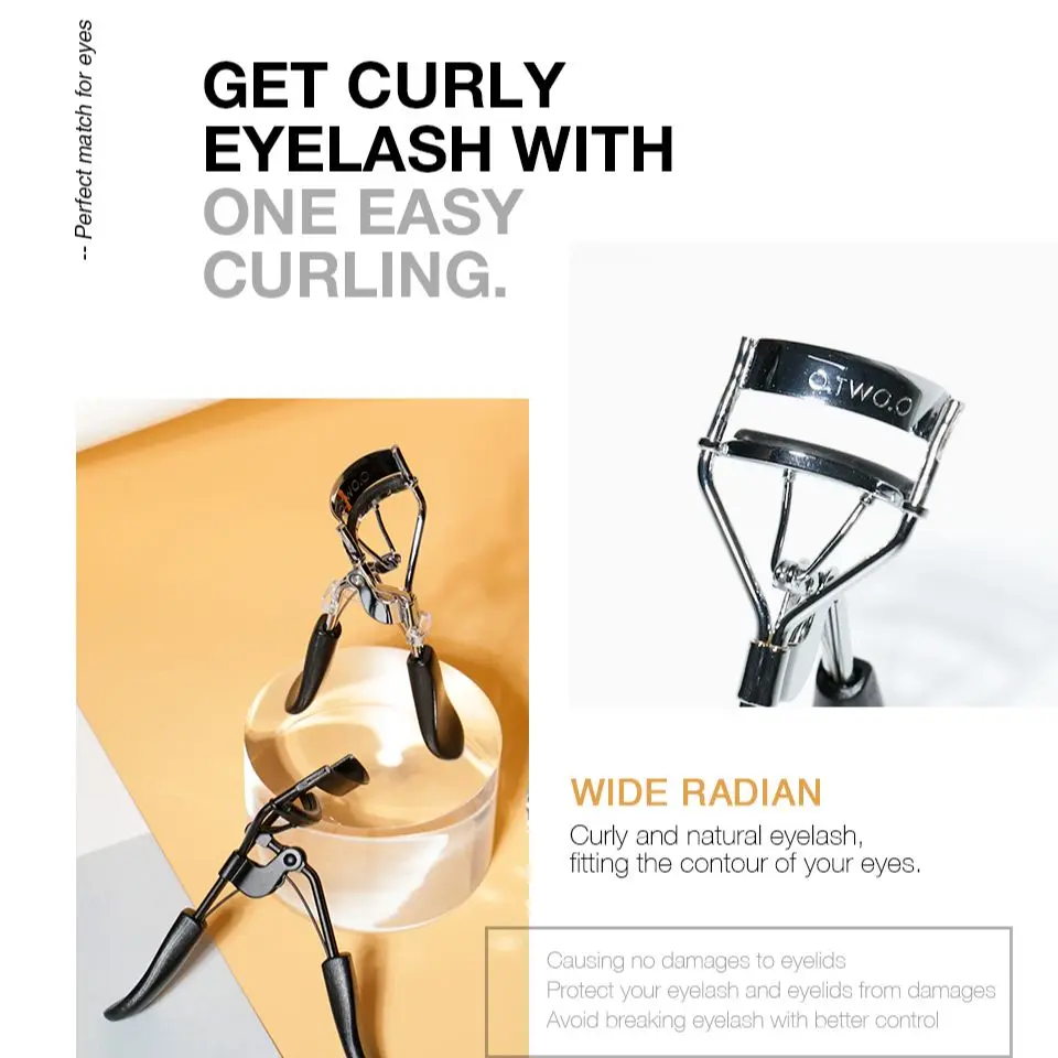 Makeup Set Mascara Eyelash Curler Eyelash Extension Curling Waterproof Long-lasting Thick Mascara Make Up for Eyes 2pcs