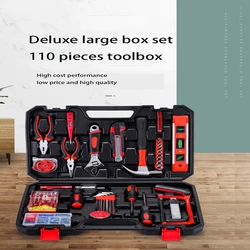 Kit complet d'outils professionnels pour la maison, outils à main pour l'intérieur, outils mobiles 