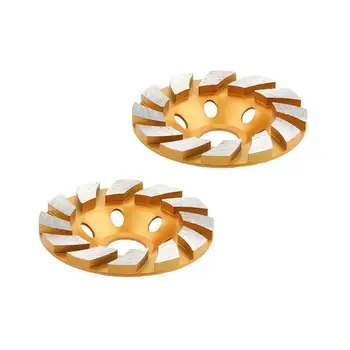 

2PCS 100*20mm Diamond Grinding Disc Polishing Disc Building Material Grinding Tool