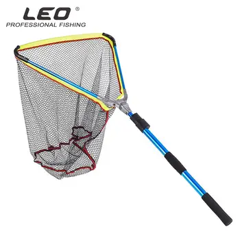 

200cm / 79 Inch Telescopic Aluminum Fishing Landing Net Fish Net with Extending Telescoping Pole Handle