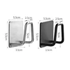 Kitchen Sponge Holder Sink Drain Rack Kitchen Wall Hooks Sink Sponge Rack Drain Storage Shelf Kitchen Under Sink Storage Rack 5