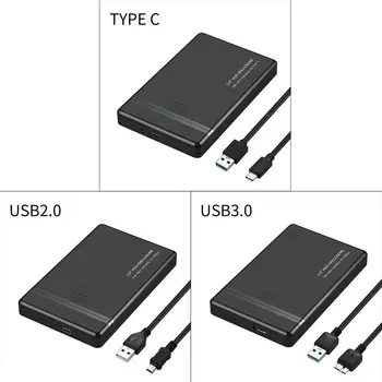 

Portable 2.5 Inch USB 2.0/3.0/3.1 Type-C Hard Drive Enclosure External HDD Case