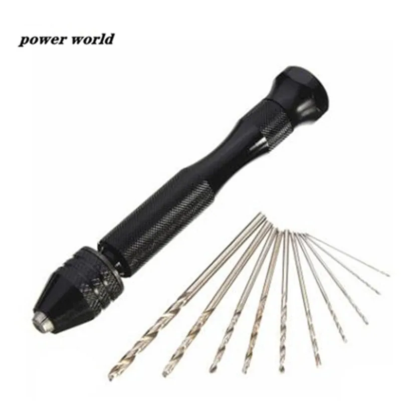 

1Pcs /0.3-3.4mm Multi-function Aluminum Alloy Hand Drill Woodworking Drilling Rotary Tool