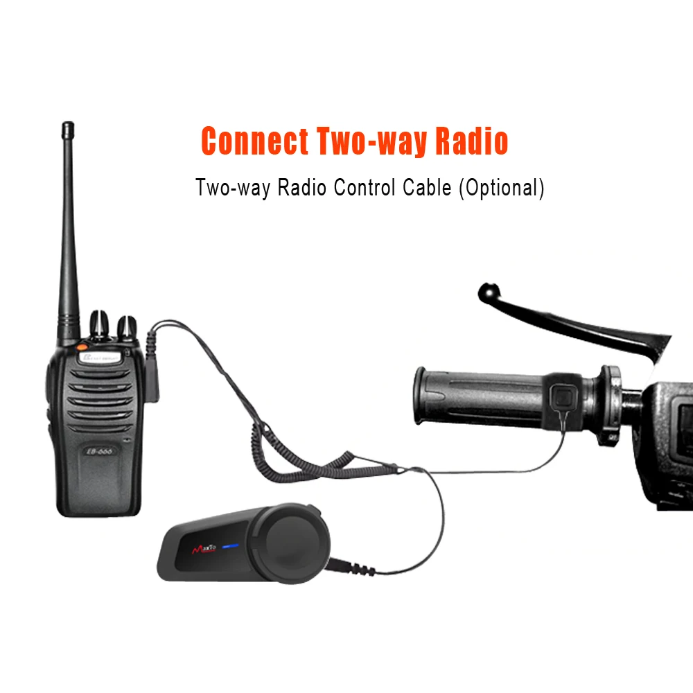 connect two-way radio