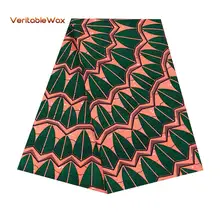 Африка Анкара полиэстер воск принты ткань бинта реальные воск высокое качество 6 ярдов африканская кружевная ткань для вечерние платье FP6223