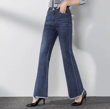 

2020 spring and summer new women's jeans maa1 high waist slim trousers 6324K-06