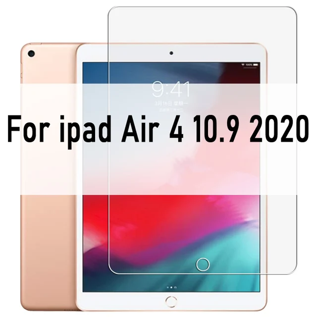 9H Tempered Glass For iPad 10.2 inch 2019 2.5D Full Cover Screen Protector For iPad Pro 11 Air 2 3 MiNi 5 4 3 2 2017 2018 Glass For ipad Air 4 2020