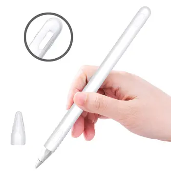 

Silicone Non Slip Office Cover Colorful Elastic Pouch Portable Full Protective Tablet Stylus Pencil Case For Apple Pencil 2