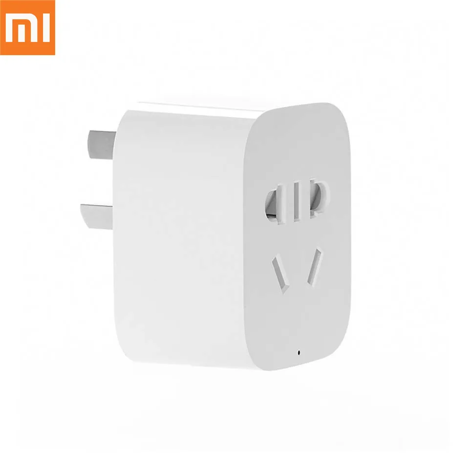 

Fast Shipping Xiaomi Mijia Smart Home Socket WiFi Phone Wireless Remote Control Smart Plug for Smart Mi Home APP Remote Control