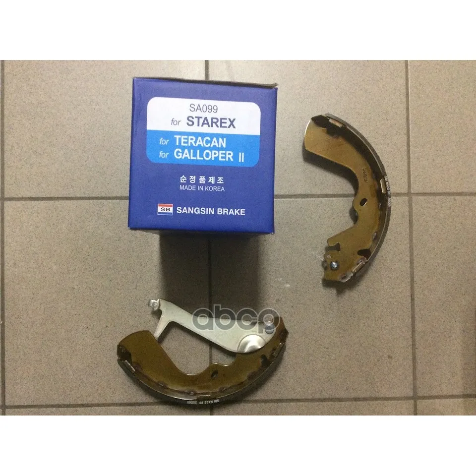 Колодки Тормозные Барабанные Sangsin Brake Sa099 Sangsin brake арт. SA099