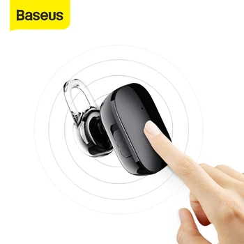 

Baseus Mini Wireless Bluetooth Earphone For iPhone X 8 Samsung S9 S8 In-Ear Stereo Wireless Bluetooth Driver Earphones With Mic
