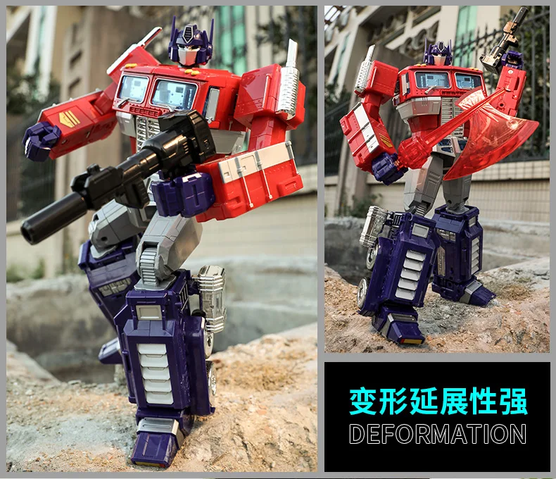 32 см металлическая модель трансформации G1 робот игрушка сплав mmp10 Commander Diecast Коллекция Фигурки для детей подарок