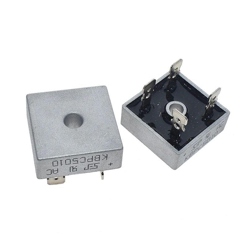 1PCS KBPC5010 Diode Bridge Rectifier 50A 1000V power rectifier electrical rectifier diodes