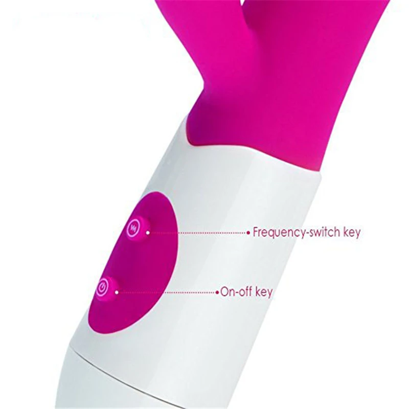 G Spot фаллоимитатор Кролик Вибраторы для женщин двойной силиконовый