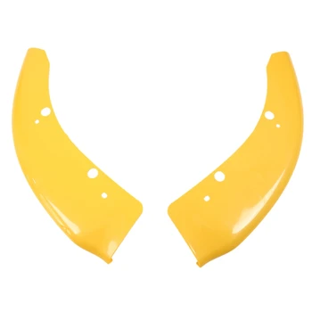 

Pair Front Bumper Lip Splitter Spoiler for Dodge Charger Srt Scat Pack 15-19