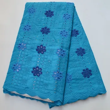 

2020 New Design African Cotton Lace Swiss Voile Lace In Switzerland Nigerian Lace Fabrics African Wedding Dress Material TE4-9