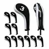 Golf Irons Head Cover Irons Headcover 12pcs/set  Zipper Golf Clubs Protecter 5