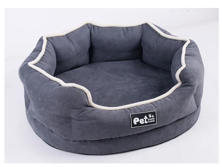 Four Seasons Pet Kennel Soft Velvet Pet Nest For Cats Dogs Washable Pet Dog Sleeping Mat Memory Cotton Dogs Sofa Bed Cats Nest (9)