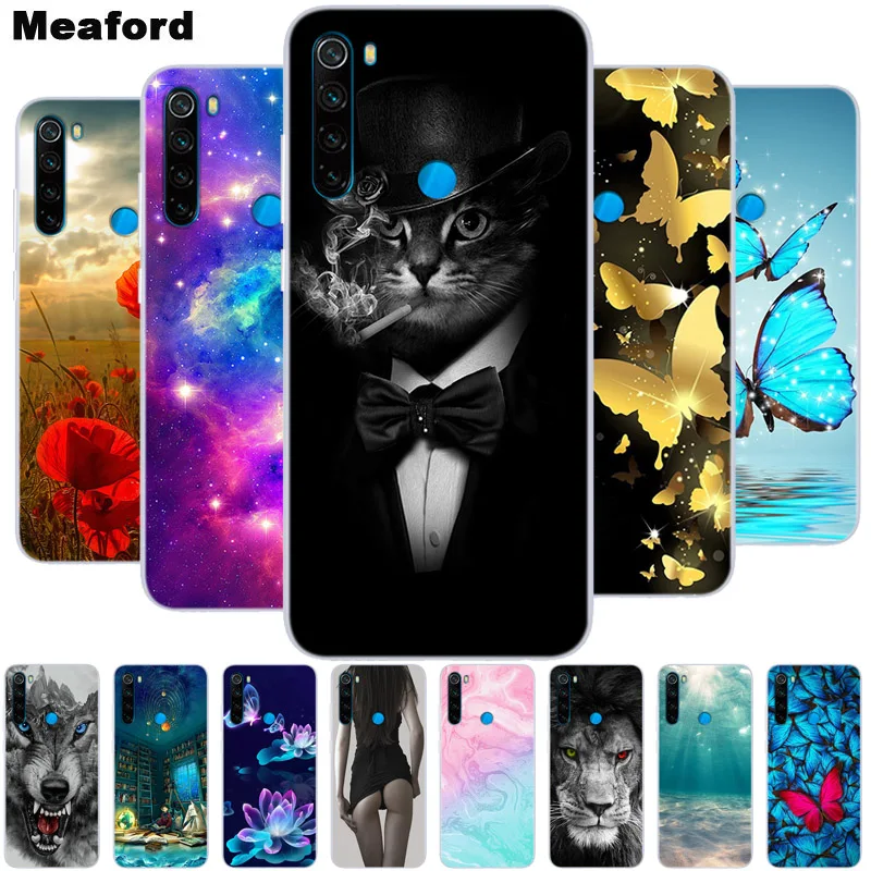 

For Xiaomi Redmi Note 8 Case Silicon Back Cover Phone Case For Xiaomi Redmi Note 8 Pro Soft Case Redmi Note 8T 8 T bumper coque