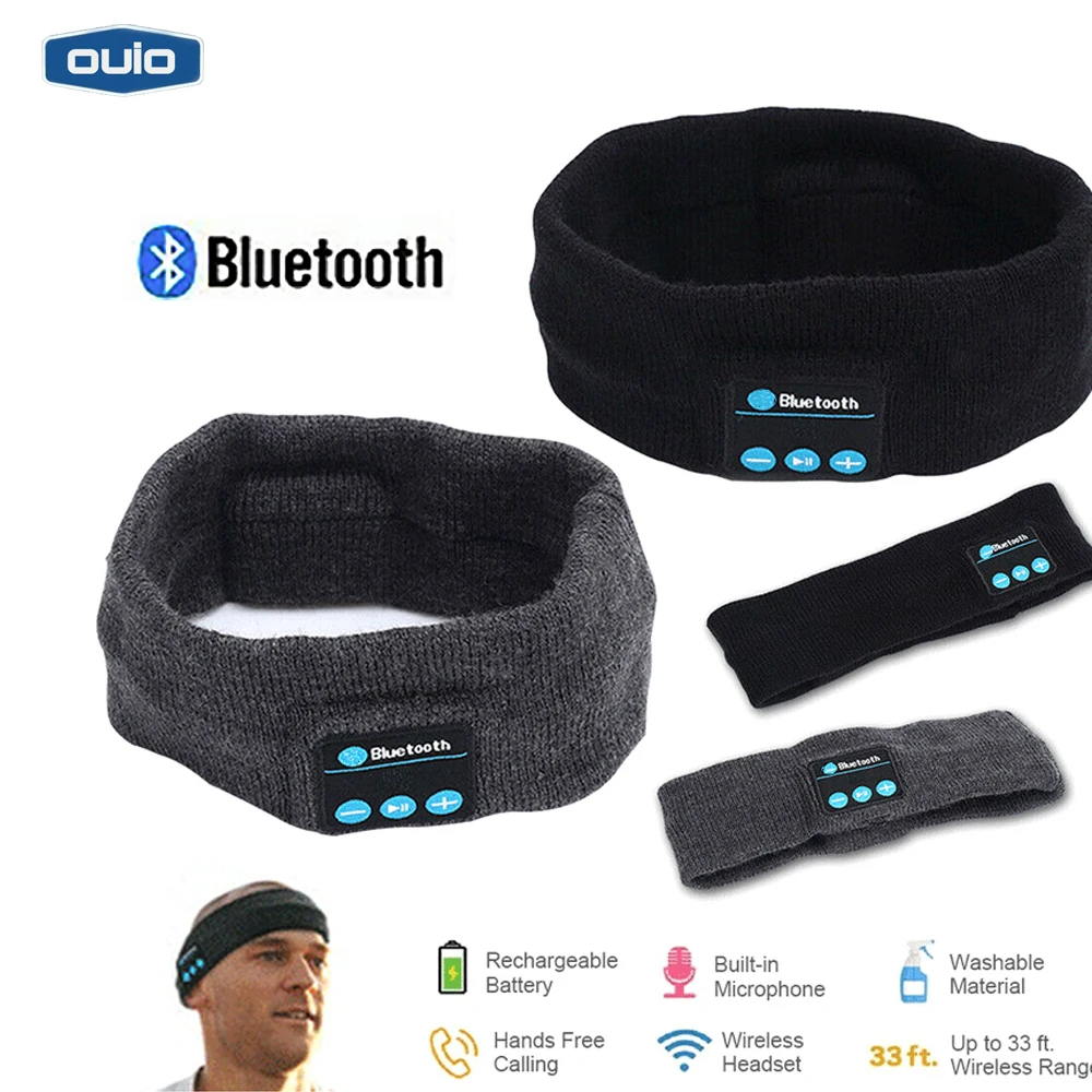 Bluetooth-наушники SportsHeadband удобные трикотажные модные беспроводные наушники для
