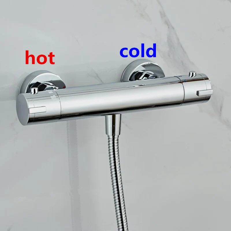 Интеллектуальный смеситель для душа с термостатом смесительный клапан Термостатический смеситель для душа смеситель для ванной комнаты комбинированный смеситель для воды - Цвет: style 2