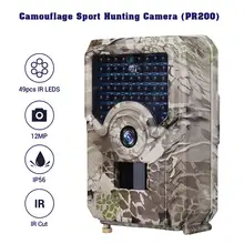 12MP охотничья камера noturna фото ловушка scoutguard ночное видение PIR дикая игра Trail камера 1080P fototrappola foto trap