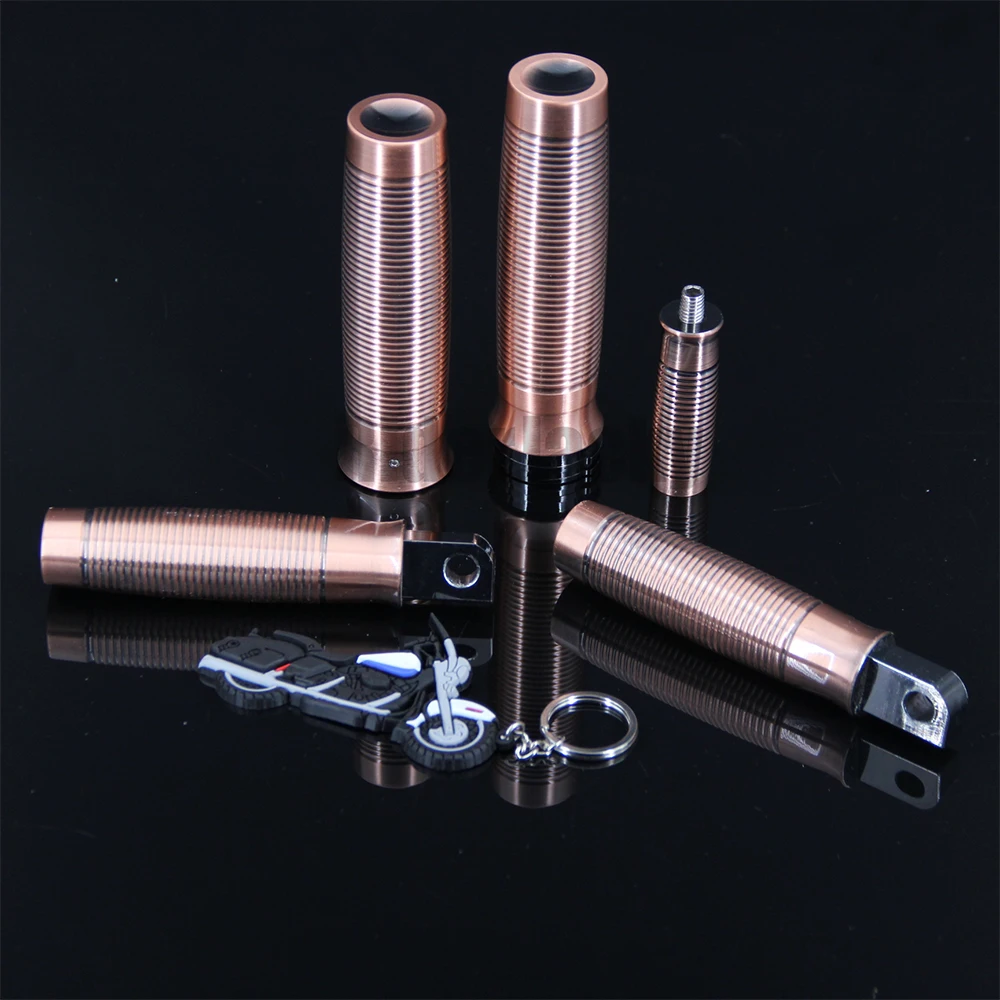 

For Harley Sportster XL1200 883 48 Forty-Eight Softail Dyna Touring CNC Aluminum Custom Rough Crafts Grips + Foot Pegs +Shifter