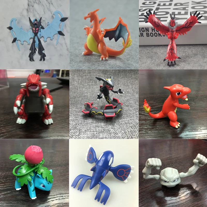 Фигурка покемона Bulbasaur Venusaur Charizard Wartortle Kyogre Groudon Solgaleo Eevee blastise Flareon модель куклы