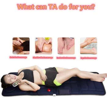 

Massage cushion, neck, shoulder, back and waist multi-functional mattress shaker