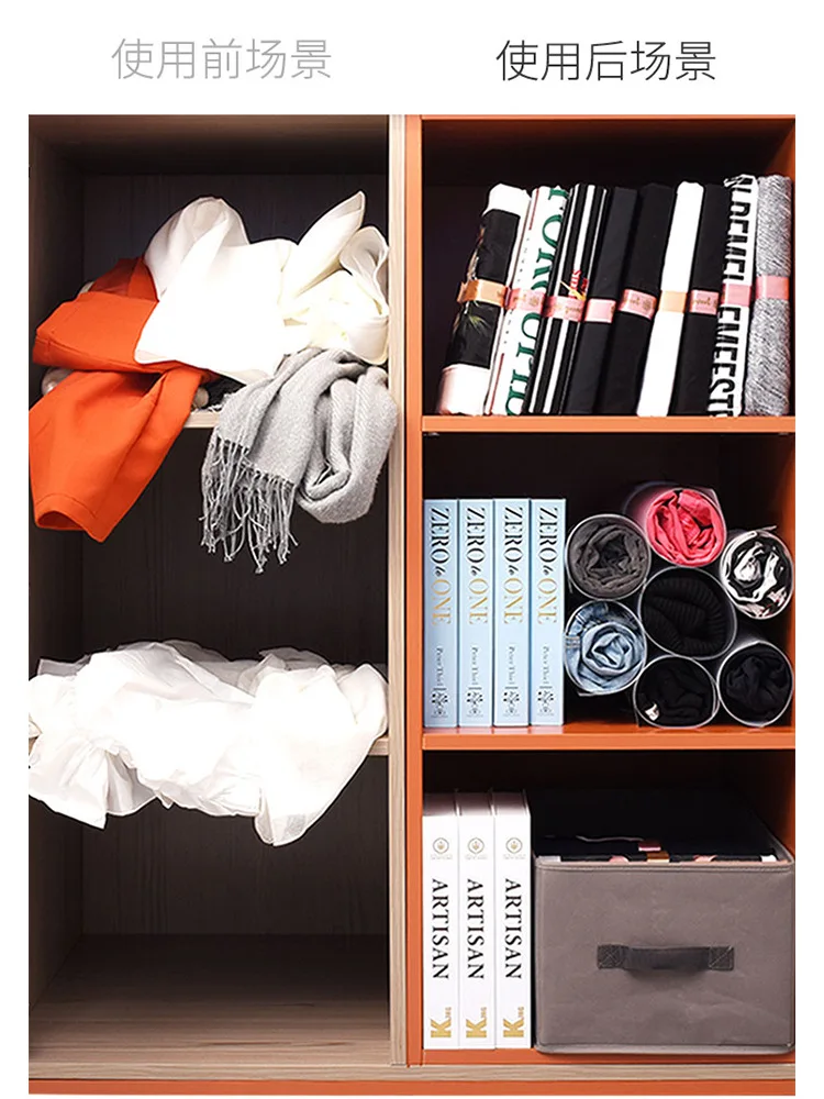 

South Korea Organizing Wardrobe Storage Useful Product Lazy Fold Garment Board Shirt/T-shirt Wardrobe Fold Clothes Clothes