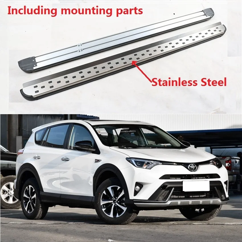 Дизайн для Toyota RAV4 18 Беговая доска боковой шаг Nerf бар педаль