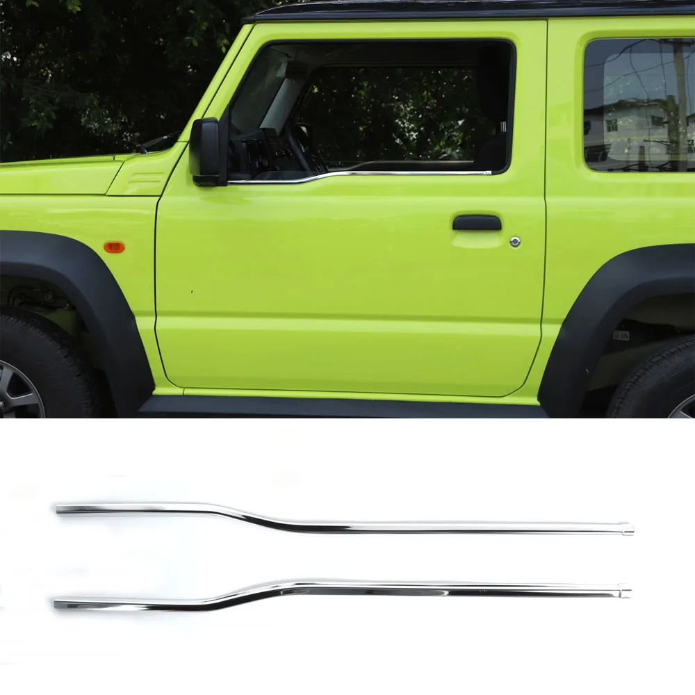 Для Suzuki Jimny 2019 + декоративные ленты для переднего окна автомобиля аксессуары