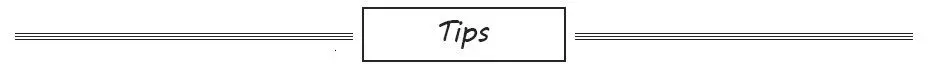 item tips