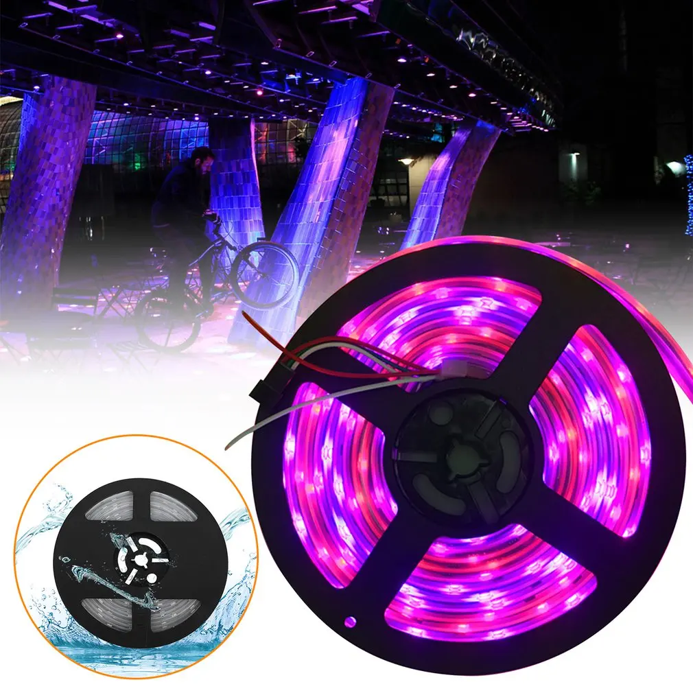 

ICOCO 5M 300LEDS WS2812B 5050 SMD RGB 5V Waterproof Black PCB Flexible LED Strip Light for TV Background Party Stripe Lamp Hot