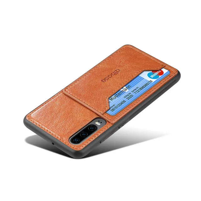 Коричневый 6,09 ''mi A3 задний Чехол Xiaomi mi A3 чехол 360 Защита флип-чехол Роскошный Etui для Funda Xiaomi mi A 3 Чехол Xio mi A3 слот для карт - Цвет: Коричневый