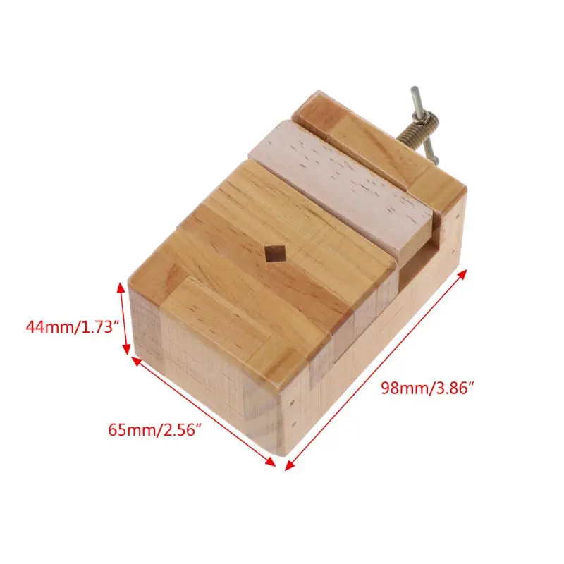 

Wood Flat Vise Mini Clamp-on Bench Vise Flat Tongs Woodworking Carving Engraving R9JF