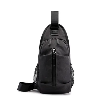 

Ygdb Design Men Crossbody Bags Oxford Women Casual Sling Shoulder Bags Travel Black Male Messenger Chest Bag 1821#