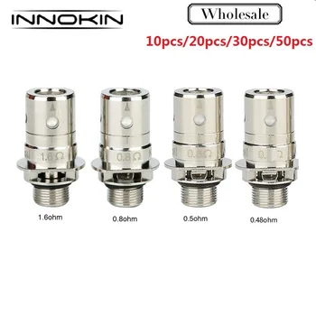 

Original 50pc Innokin Zenith Replacement Coil Cooler 1.6ohm/Warmer 0.8ohm Core Vape Coil for Innokin Zenith Atomizer/ Zlide Tank