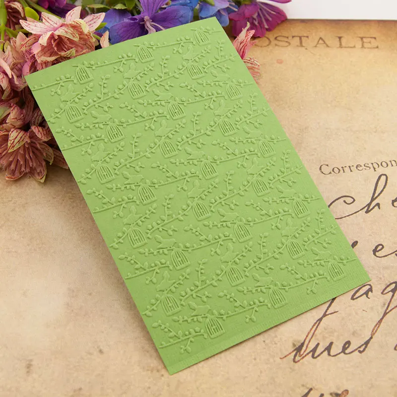 

Easter plastic birdcage template craft card making paper card album wedding decoration Embossing folders