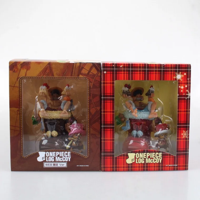 One Piece/One Piece Desktop Series Christmas Luffy Gismo Christmas Version/Ordinary Version Two-Selectable Garage Kit