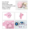 3D Face Mask Lift Massager Electric EMS Vibration Tightening Device Skin Rejuvenation Anti-Wrinkle Acne Removal Magnet Beauty 5