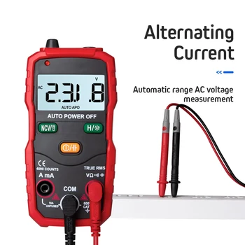 

2019 New True RMS digital multimeter tester Automatic range number auto power off peak automatic multimetro meter