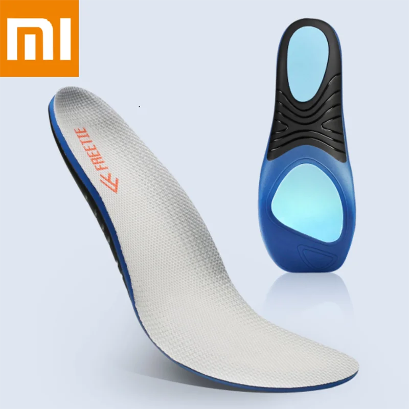 

Xiaomi Mijia FREETIE Shock Absorber Sports Insole Grey Shock Absorber Springback Torsional Support Polyester Fiber Insole